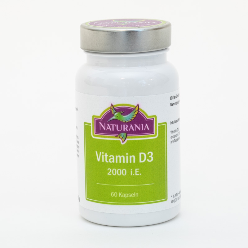 Naturania Vitamin D3 2000 IE Kapseln