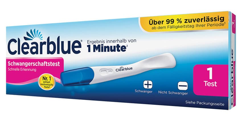 CLEARBLUE Schwangerschaftstest Schnelltest