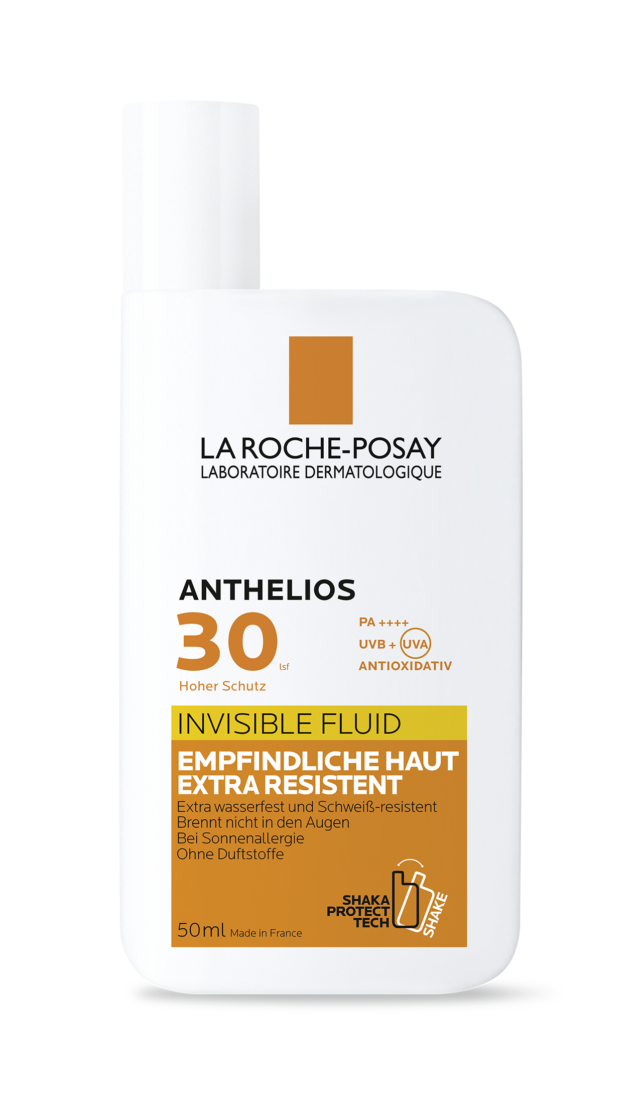 La Roche Posay Anthelios Invisible Fluid LSF 30 Sonnencreme für das Gesicht Sonnenschutz bei zu Sonn