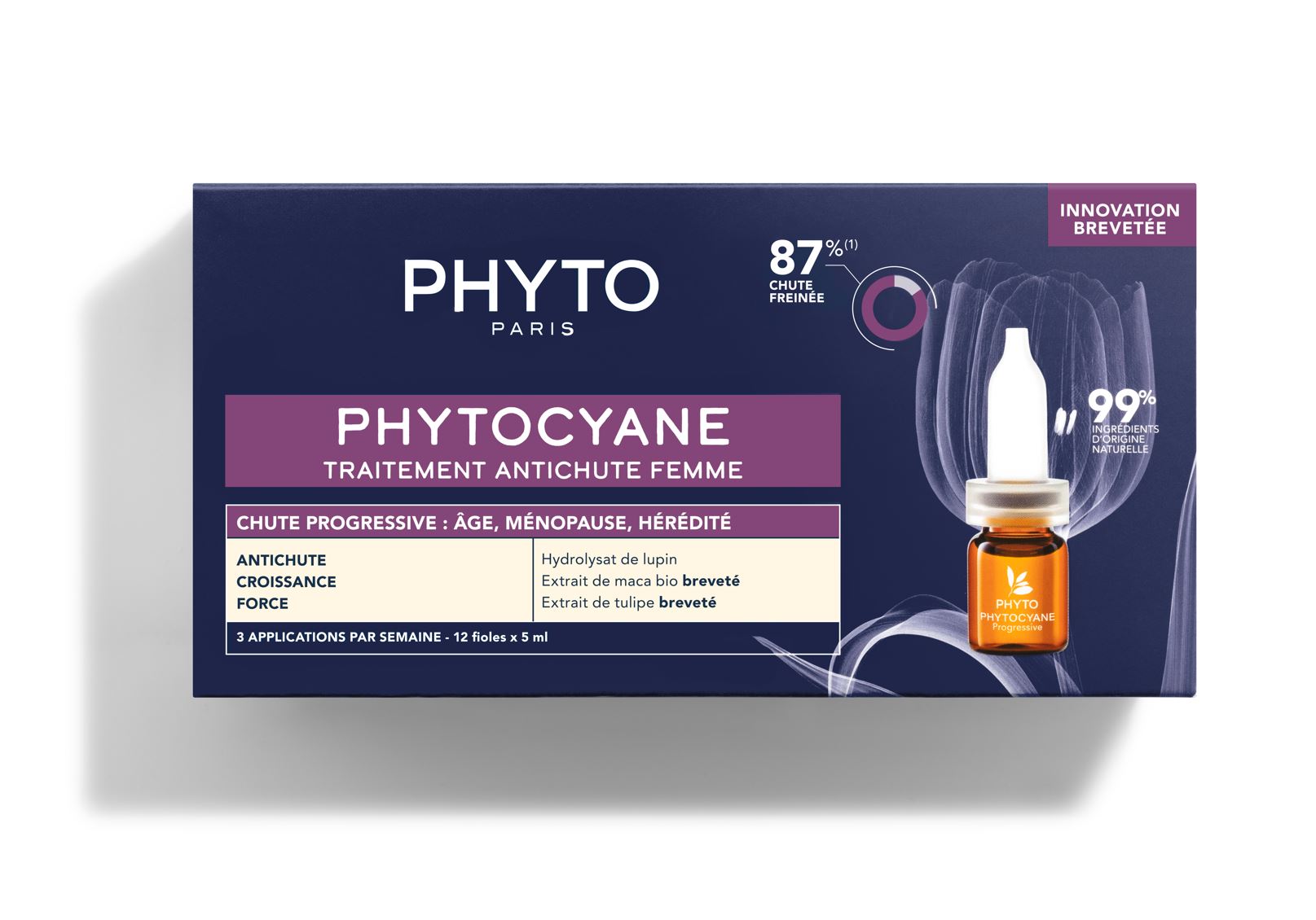 Phyto PHYTOCYANE Traitment Progressive Hair Loss 12x5ml