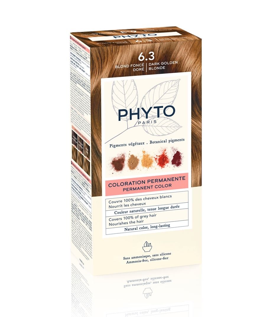 Phyto PHYTOCOLOR 6.3 Dark Golden Blonde