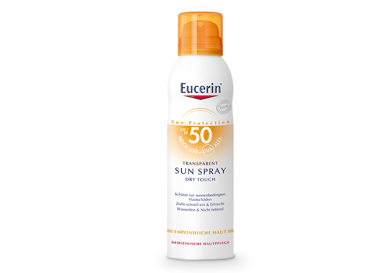 Eucerin Transparent Sun Spray Dry Touch LSF 50+