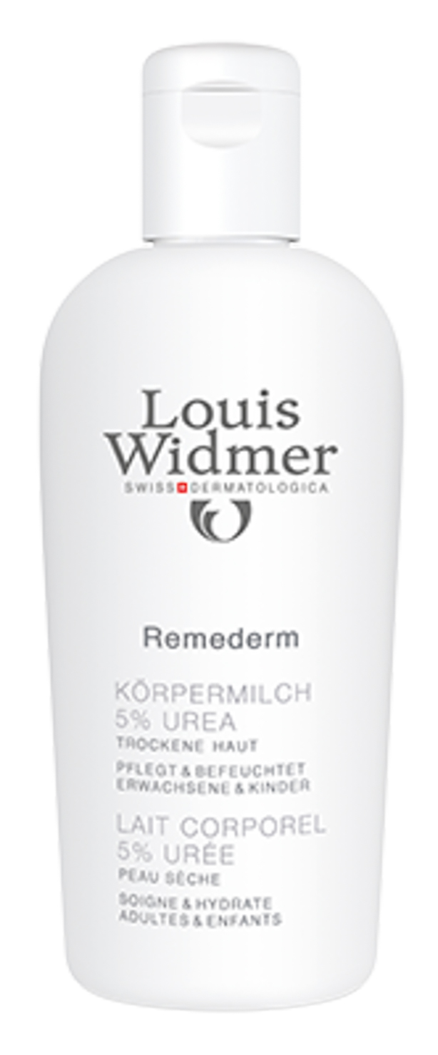 Louis Widmer parfümfrei Remederm Körpermilch 5% Urea