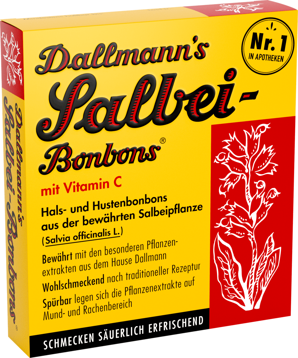 Dallmann Bonb Salbei 37g mit Zucker