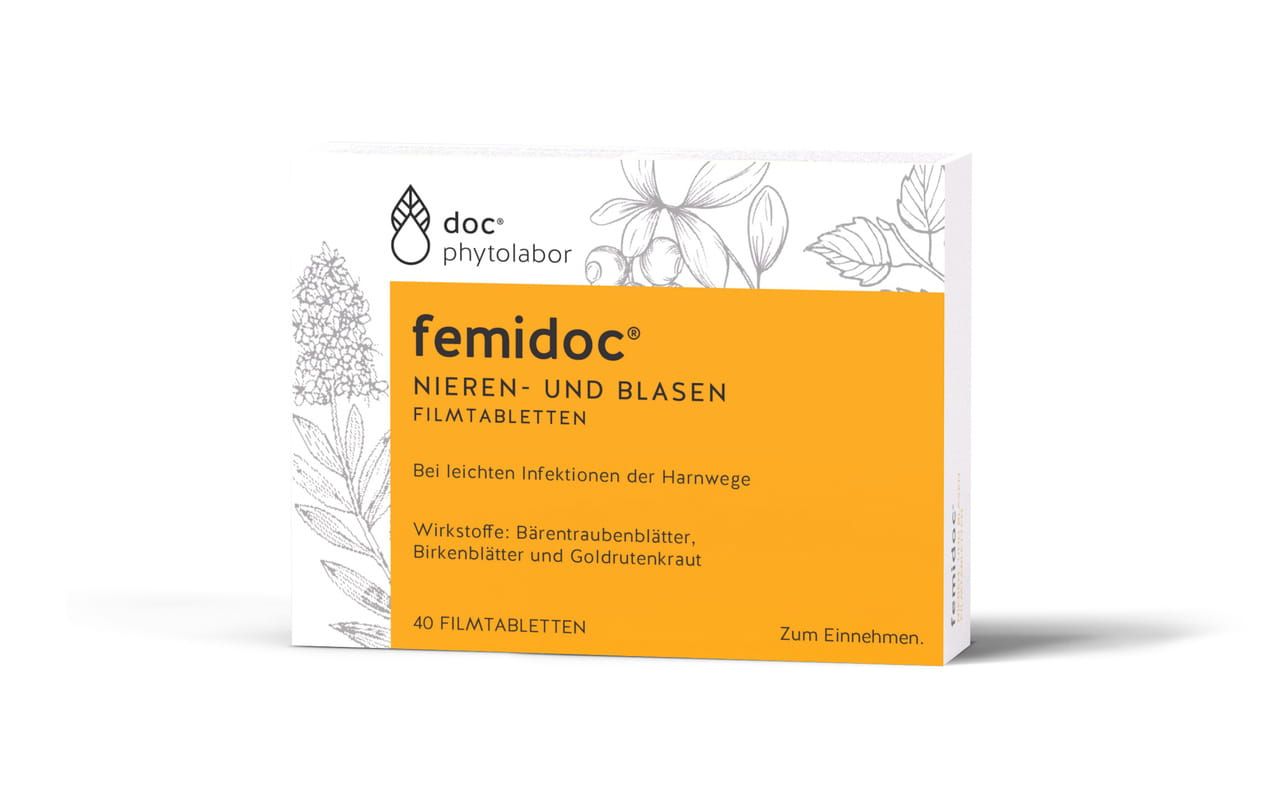 Femidoc Nieren- und Blasenfilmtabletten