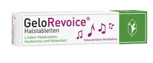 Gelorevoice Halstabletten Holunderblüte-mentholfrei