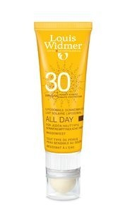 Louis Widmer All Day Sonnencreme 30 + Lipstick