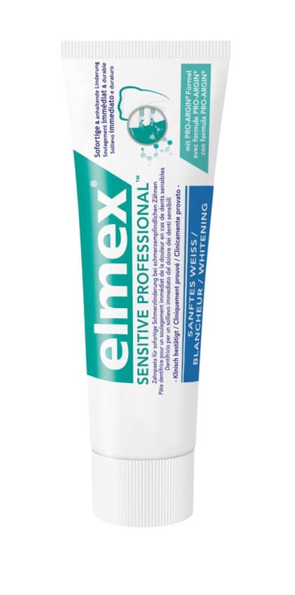 elmex® SENSITIVE PROFESSIONAL™ plus sanftes Weiß Zahnpasta