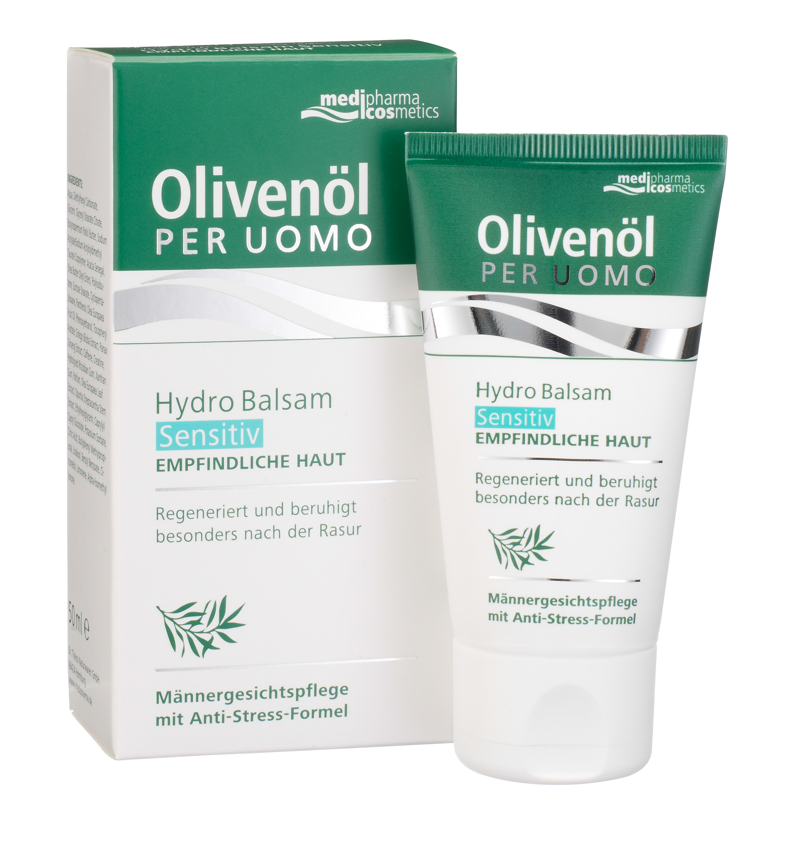 Medipharma Cosmetics Olivenöl Per Uomo Hydro Balsam Sensitiv