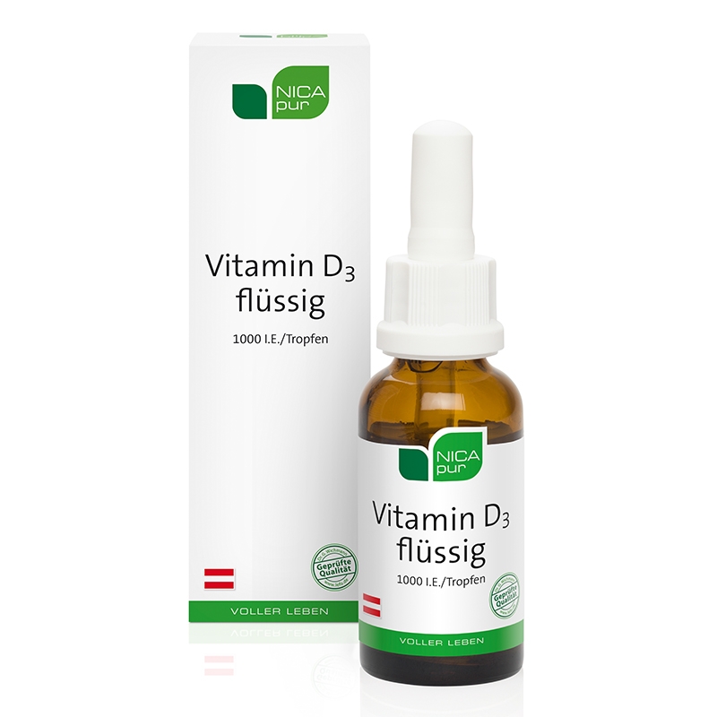 NICApur® Vitamin D3 1000IE Tropfen