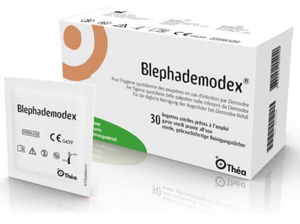 Blephademodex®  Sterile Augen-Pflegetücher