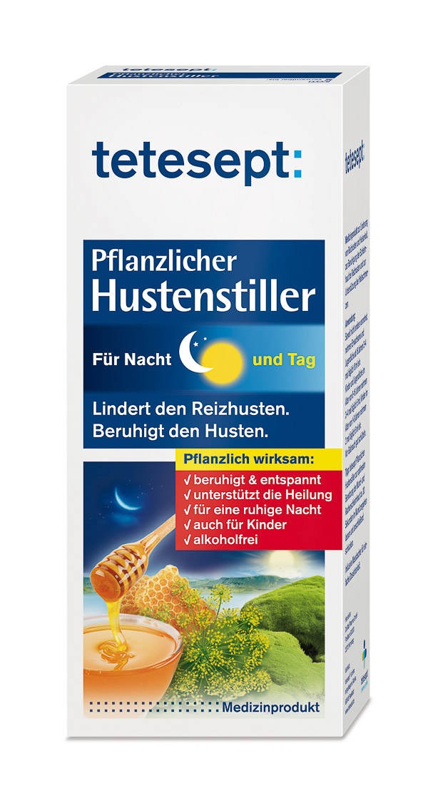 tetesept Hustenstiller Tag & Nacht Isländisch Moos 125ml