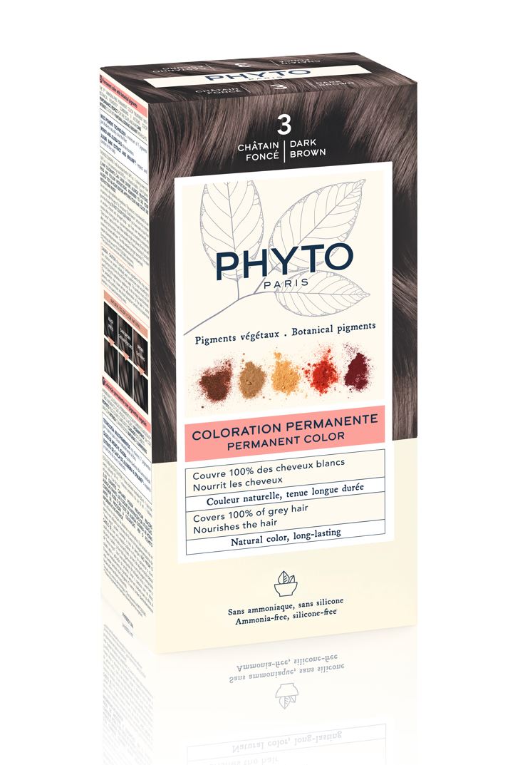 Phyto PHYTOCOLOR 3 Dark Brown