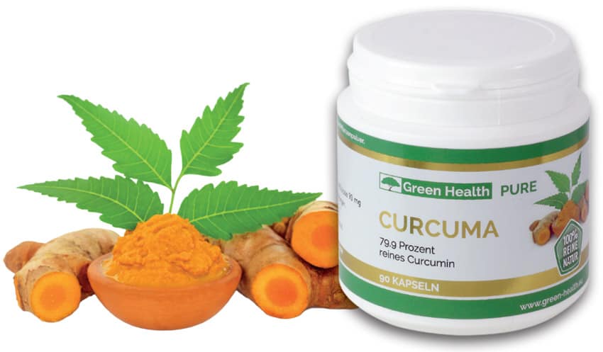 GREEN HEALTH Pure Curcuma Kapseln