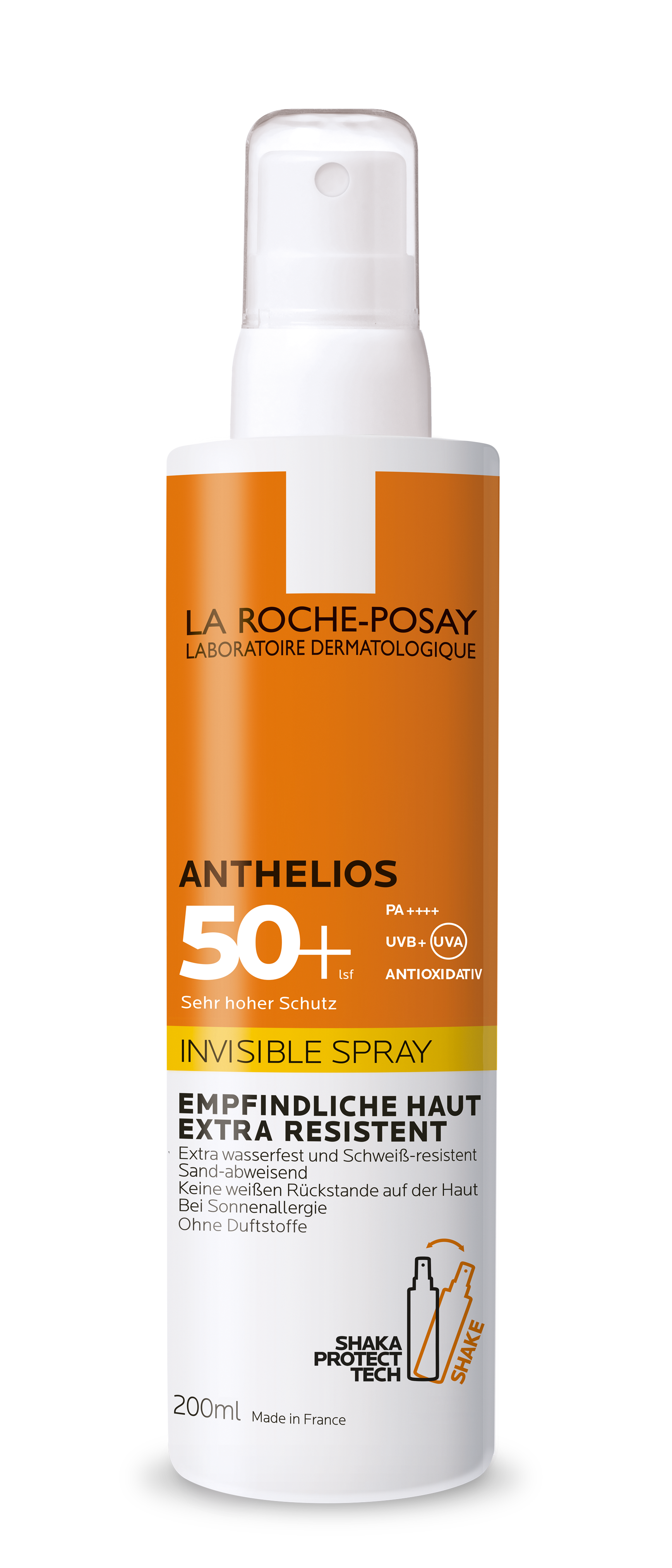 La Roche Posay Anthelios Invisible Spray LSF 50+: Transparentes Sonnenspray ohne Duftstoffe für empf