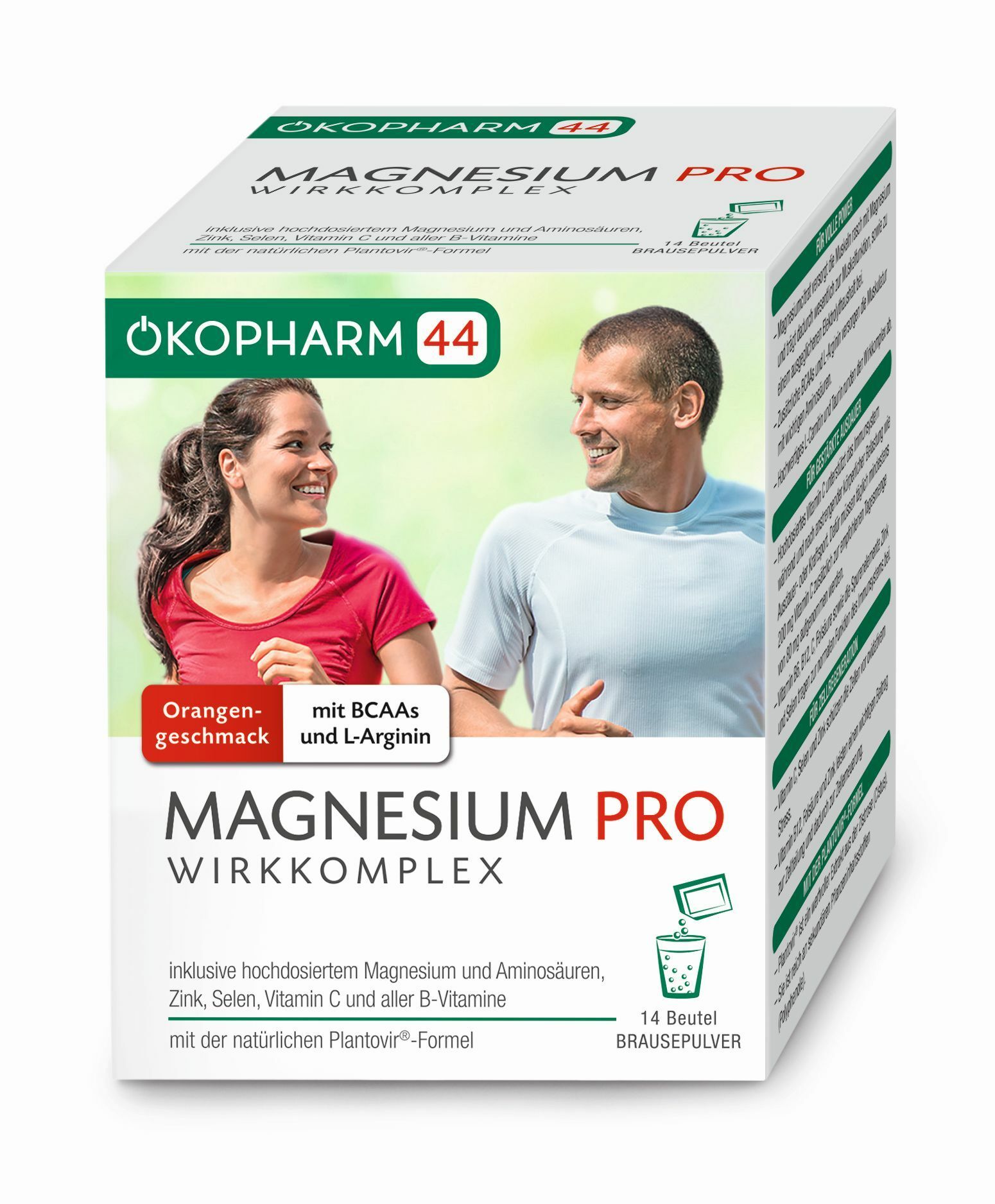 Ökopharm Magnesium Pro Wirkkomplex Brause Beutel