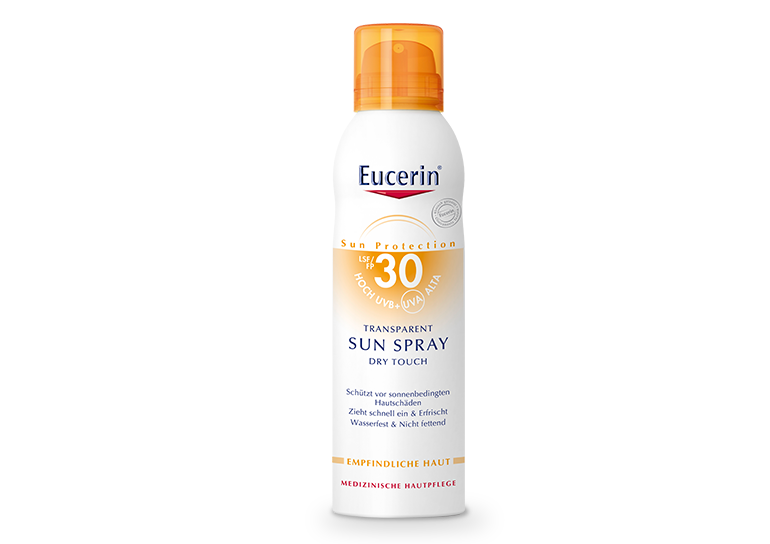 Eucerin Transparent Sun Spray Dry Touch LSF 30