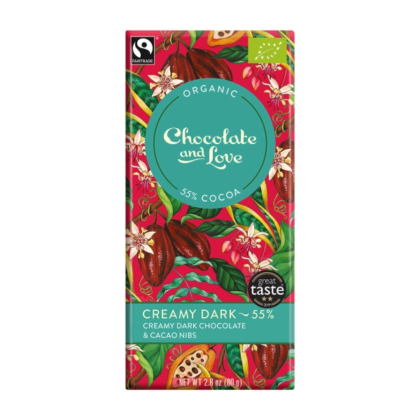 Chocolate & Love Creamy Dark 55% Kakao