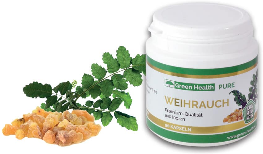 GREEN HEALTH Pure Weihrauch Kapseln