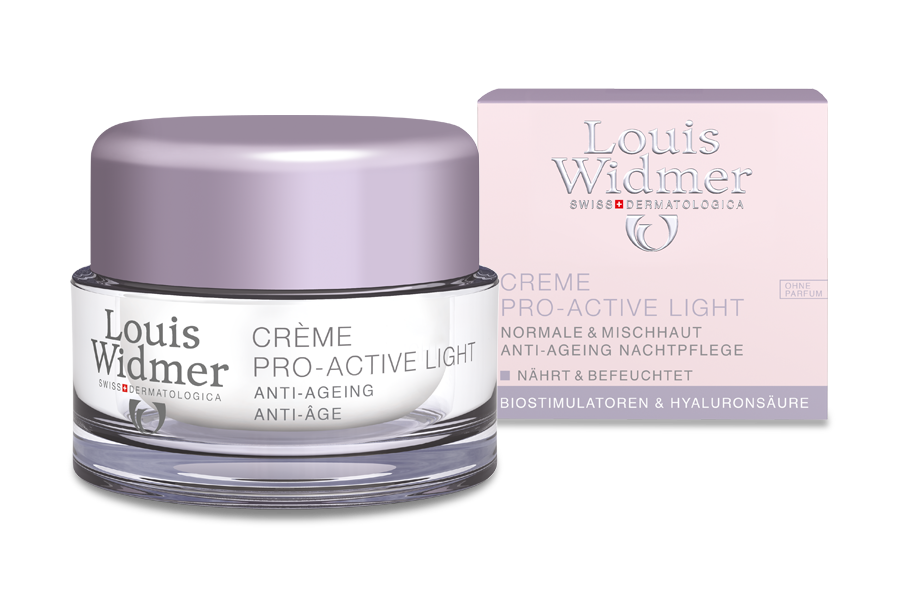 Louis Widmer parfümfrei Creme Pro-Active light