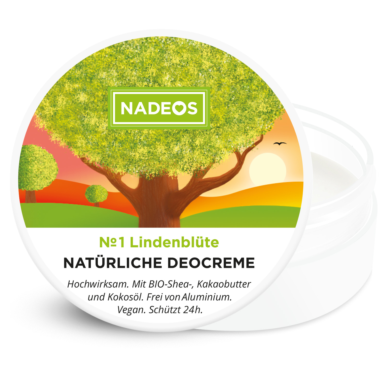 Nadeos Deocreme Nr. 1 Lindenblüte