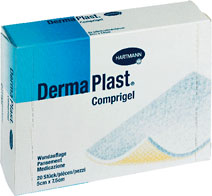 Hartmann DermaPlast® Comprigel 5x5 cm, Originalpackung