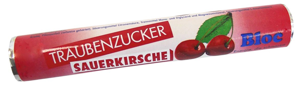 Bloc Traubenzucker Sauerkirsch