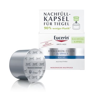 Eucerin Hyaluron-Filler Nacht Nachfüllkapsel