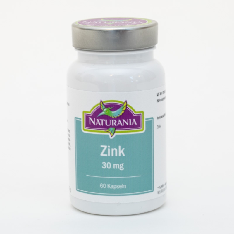 Naturania Zink 30 mg Kapseln