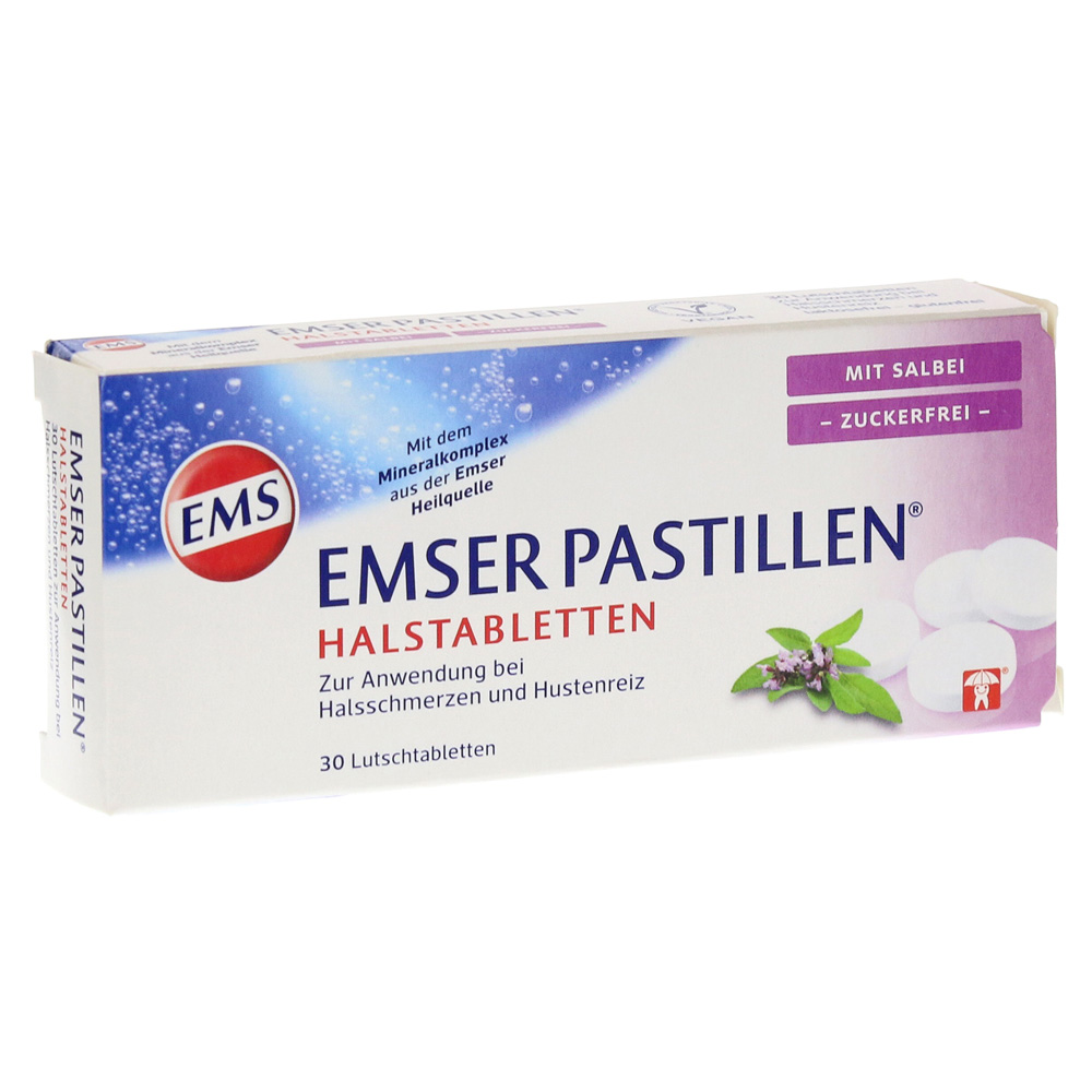 Emser Pastillen zuckerfrei mit Salbei