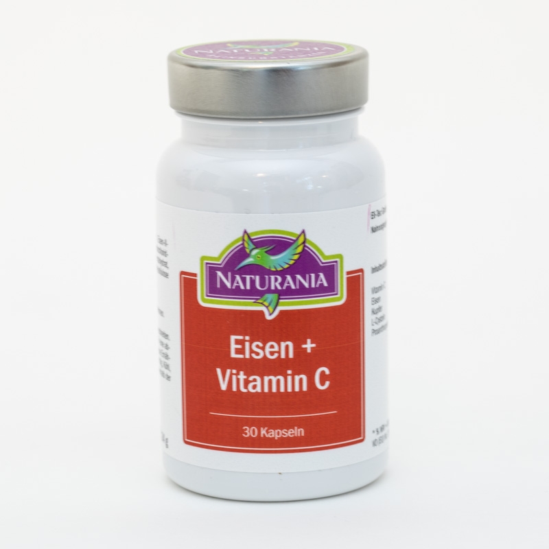 Naturania Eisen + Vitamin C Kapseln