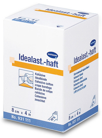 Hartmann Idealast&reg;-haft 8 cm, gedehnt 4m lang, einzeln in Faltschachteln