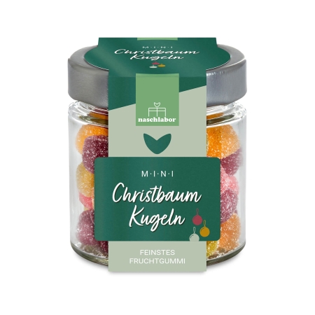 Fruchtgummi Christbaumkugeln