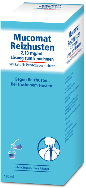 Mucomat Reizhusten Lösung 2,13 MG/ML