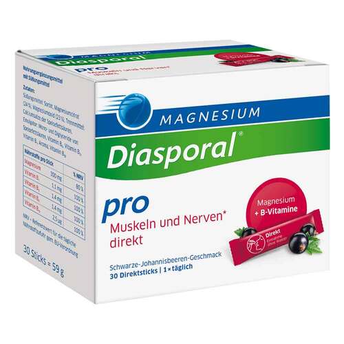 Magnesium Diasporal Pro Direkt Vitamin B Muskeln und Nerven