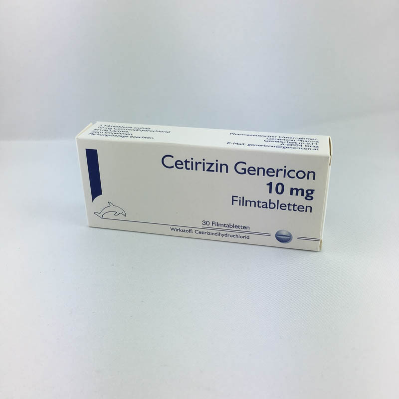 Cetirizin Genericon 10 mg Filmtabletten