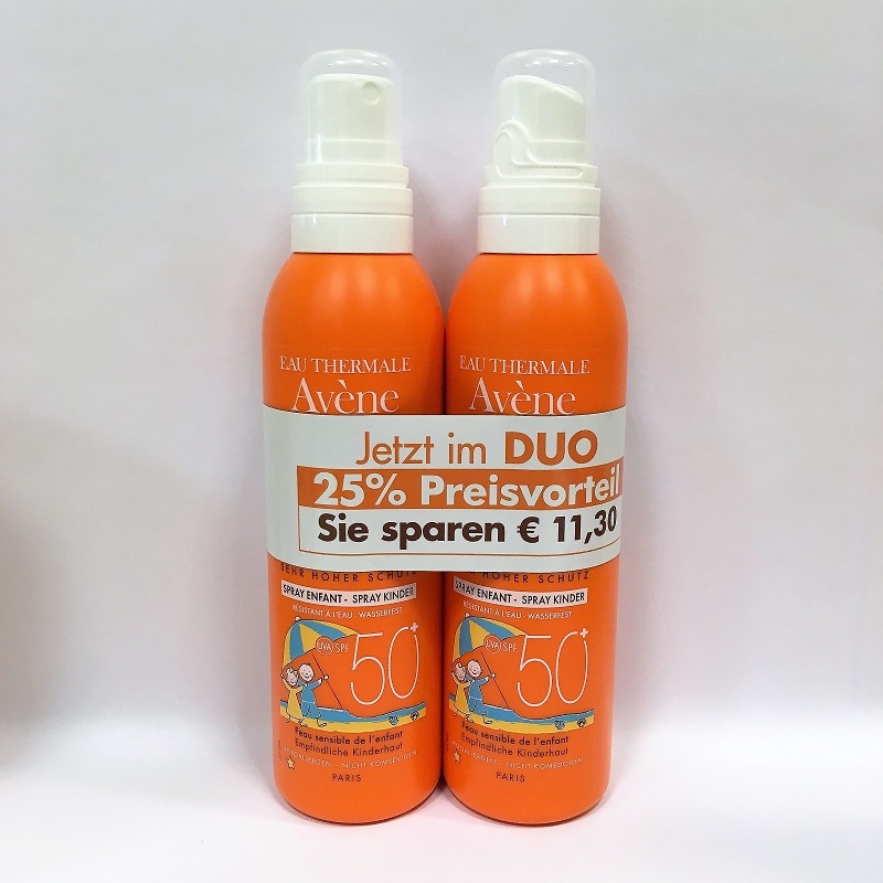 Avène Kinder-Sonnenspray 50+ DUO Pack