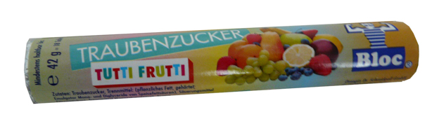 Bloc Traubenzucker Tutti Frutti